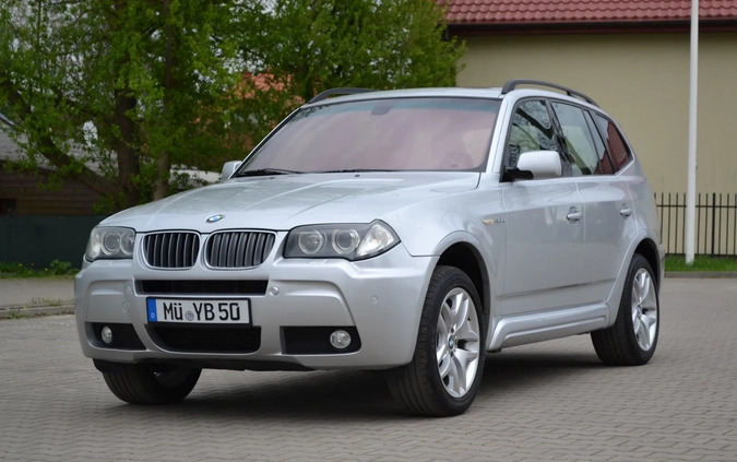 BMW X3 cena 36500 przebieg: 240000, rok produkcji 2007 z Radom małe 562